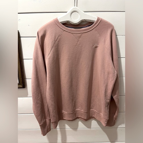 Champion Tops - CHAMPION Pink crewneck size XL